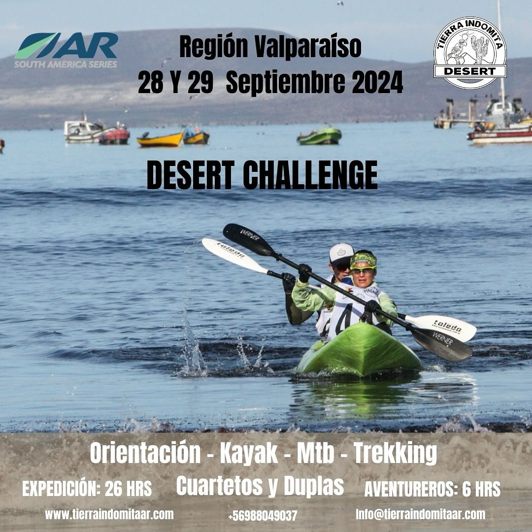 Desert Challenge 2024 flyer