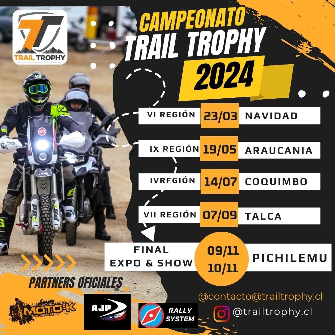 Trail Trophy Pucón 2024 flyer